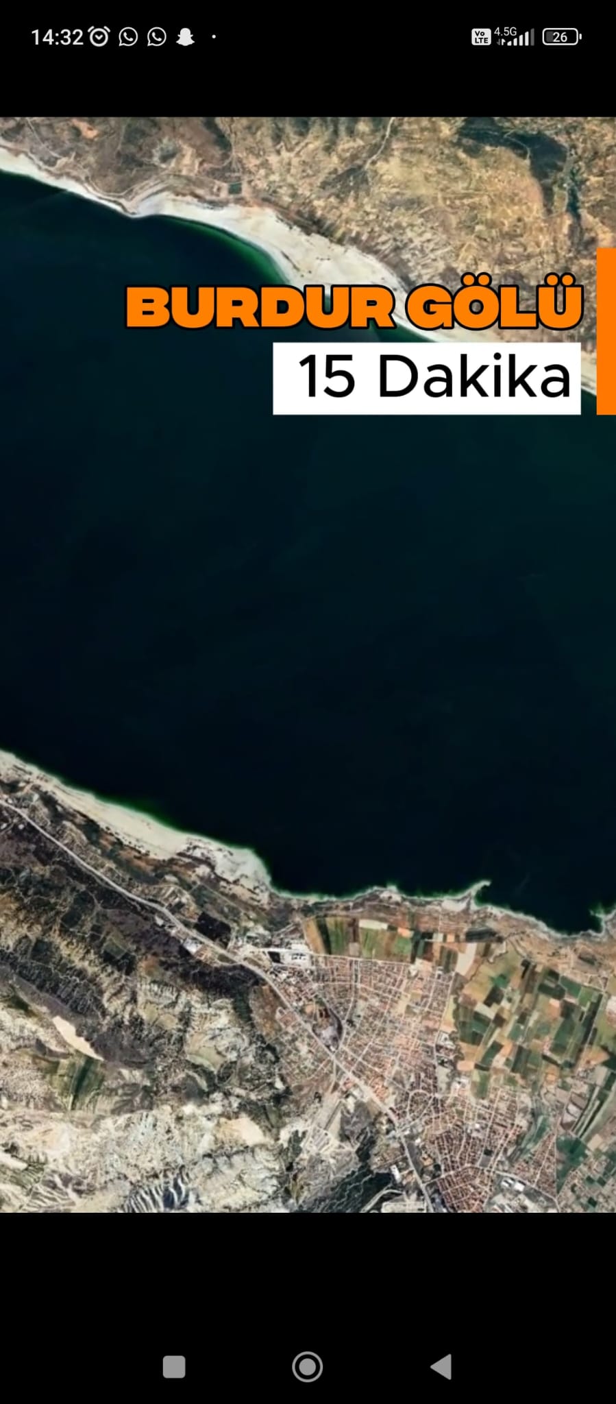 BURDUR MERKEZ KIŞLADA SATILIK TARLA - BURDUR MERKEZ fotoğraf 5